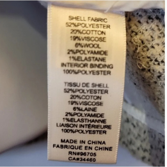 Rebecca Taylor Textured Tweed Women's Feminine Classic Blazer Jacket Size US 2. - Picture 15 of 15